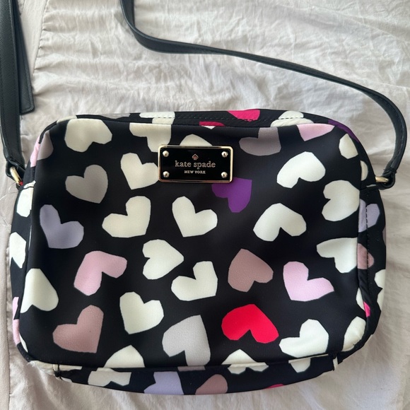 Kate Spade Heart Print Crossbody Bag - Picture 1 of 3